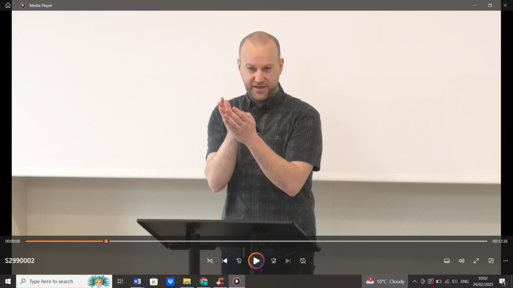 Sent to speak